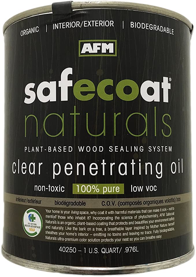 AFM NATURALS™ CLEAR PENETRATING OIL - Interior / Exterior
